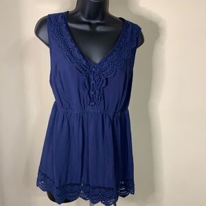 Torrid, 1X, Navy Blue Tank